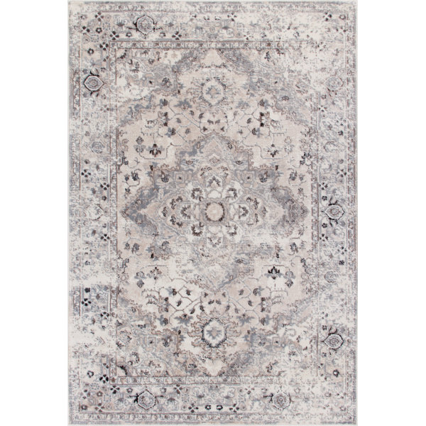 Mistana™ Tonia Oriental Gray Area Rug & Reviews Wayfair